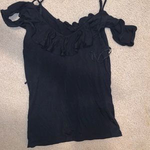 Black off the shoulder